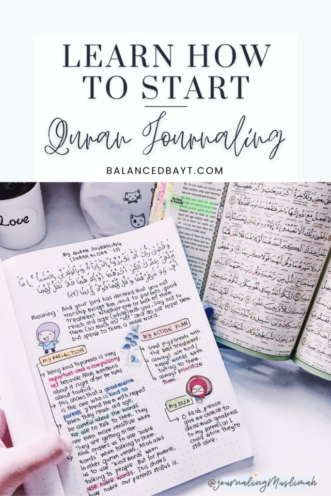 quran journaling for beginners