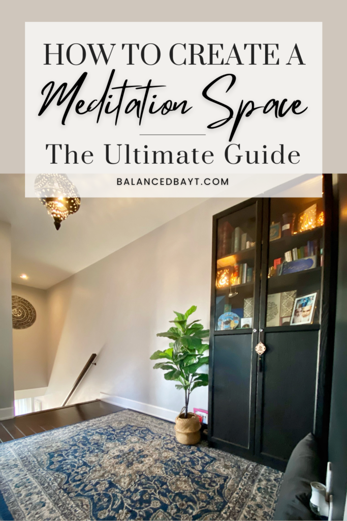 create a prayer room meditation space balancedbayt