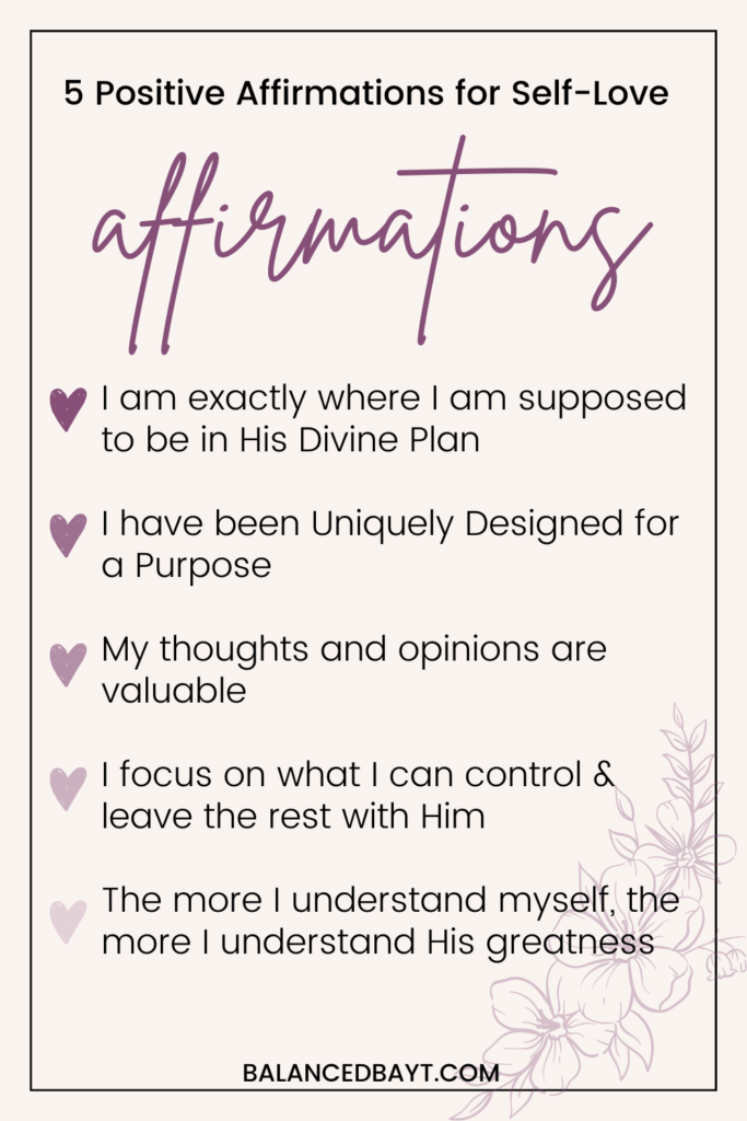 self-love in islam, daily affirmations, how it leads us to god, positive affirmations