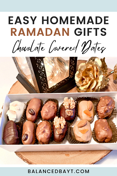 easy diy homemade ramadan chocolate dates