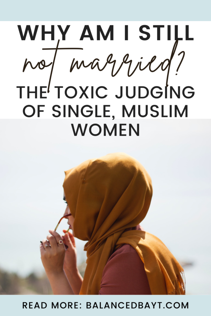 Judging single Muslim Women