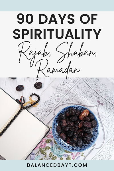 Spiritual Challenge Rajab Shaban Ramadan sml