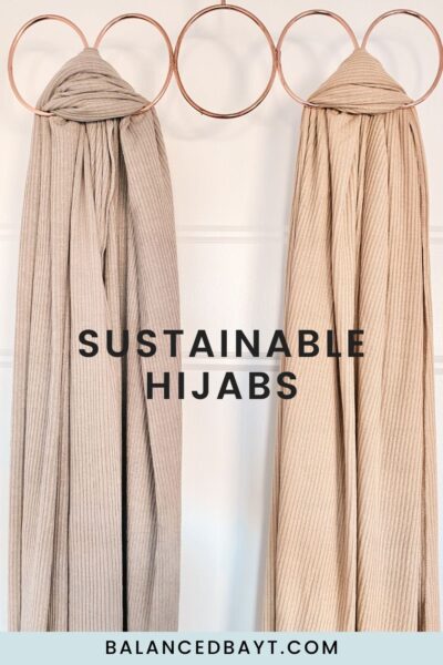 sustainable hijabs, ribbed jersey hijab