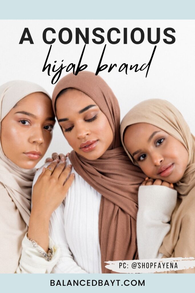 conscious consumer muslim, image of three women wearing hijab